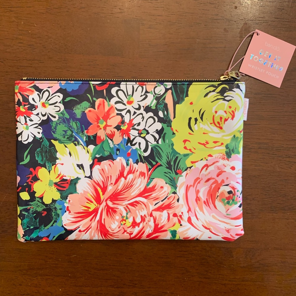 Ban.dō colorful wristlet pouch